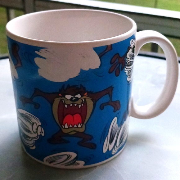 Vintage 1994 Taz/Tasmanian Devil Looney Tunes Applause Ceramic Coffee Mug Cup - Picture 1 of 2
